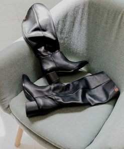 Mujer POPA BRAND Botas | Bota Alexia Piel Negro