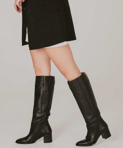 Mujer POPA BRAND Botas | Bota Alexia Piel Negro