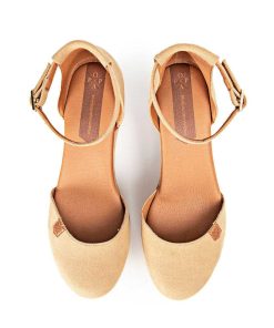 Mujer POPA BRAND Cunas | Cuna Baja Cantalar Suede Arena