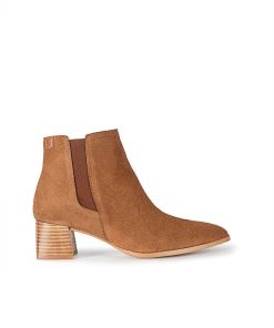 Mujer POPA BRAND Botines | Botin Eyra Serraje Marron