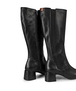 Mujer POPA BRAND Botas | Bota Ayse Piel Negro