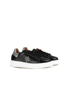 Mujer POPA BRAND Sneakers | Zapatilla Vicort Adornos Negro