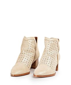 Mujer POPA BRAND Botines | Botin Cristina Picado Arena Boreal