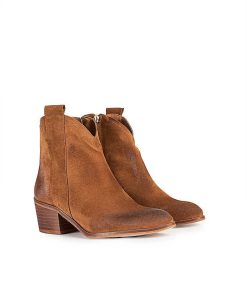 Mujer POPA BRAND Botines | Botin Piper Serraje Muscade