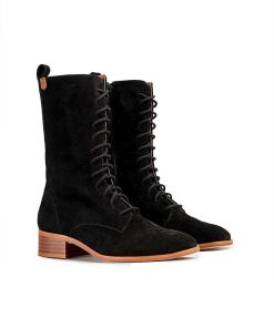 Mujer POPA BRAND Botas | Bota Amanda Serraje Negro