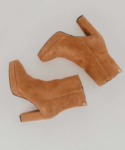 Mujer POPA BRAND Botines | Botin Venus Serraje Muscade