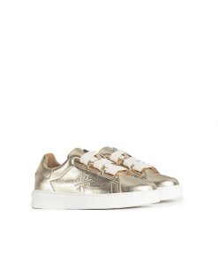 Mujer POPA BRAND Sneakers | Zapatilla Teleno Laminado Platino