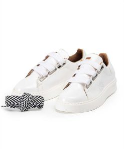 Mujer POPA BRAND Sneakers | Zapatilla Teleno Antik Blanco