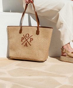 Mujer POPA BRAND Bolsos | Bolso Bianca Cohiba Natural