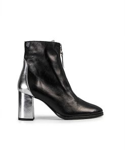 Mujer POPA BRAND Botines | Botin Cleopatra Laminado Negro