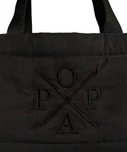 Mujer POPA BRAND Bolsos | Bolso Alejandra Nylon Negro