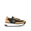 Mujer POPA BRAND Sneakers | Zapatilla Maladeta Nylon Negro Y Beige