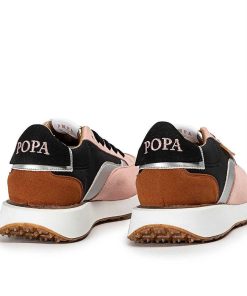 Mujer POPA BRAND Sneakers | Zapatilla Sangay Laminado Rosa