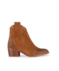 Mujer POPA BRAND Botines | Botin Piper Serraje Muscade