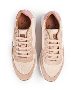 Mujer POPA BRAND Sneakers | Sneaker Ines Full Rosa Serraje