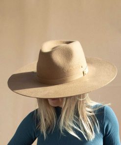 Mujer POPA BRAND Sombreros | Sombrero Fieltro Ginger Taupe