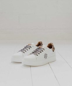 Mujer POPA BRAND Sneakers | Zapatilla Vicort Animal Cuero