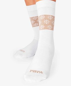 Mujer POPA BRAND Textil | Calcetines Ione Popitas Beige