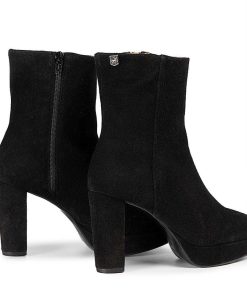 Mujer POPA BRAND Botines | Botin Venus Serraje Negro