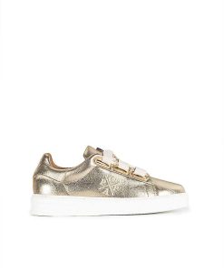 Mujer POPA BRAND Sneakers | Zapatilla Teleno Laminado Platino