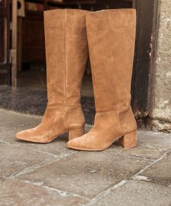 Mujer POPA BRAND Botas | Bota Alexia Serraje Muscade