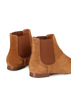 Mujer POPA BRAND Botines | Botin Angela Serraje Marron