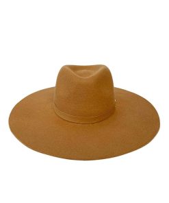 Mujer POPA BRAND Sombreros | Sombrero Fieltro Ginger Taupe