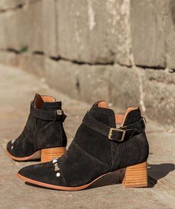 Mujer POPA BRAND Botines | Botin India Adornos Negro