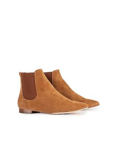 Mujer POPA BRAND Botines | Botin Angela Serraje Marron