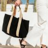 Mujer POPA BRAND Bolsos | Bolso Lillian Serraje Negro