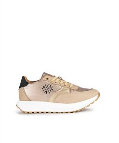 Mujer POPA BRAND Sneakers | Zapatilla Ines Laminado Platino