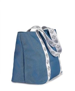 Mujer POPA BRAND Bolsos | Bolso Ester Nylon Azul