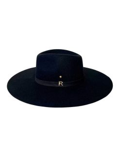 Mujer POPA BRAND Sombreros | Sombrero Fieltro Kiara Negro