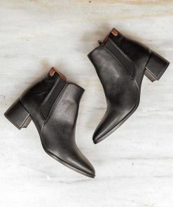 Mujer POPA BRAND Botines | Botin Eyra Manchester Negro