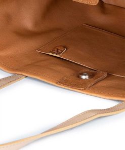 Mujer POPA BRAND Bolsos | Bolso Abril Suede Cuero