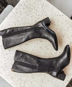 Mujer POPA BRAND Botas | Bota Ayse Piel Negro