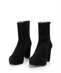 Mujer POPA BRAND Botines | Botin Venus Serraje Negro