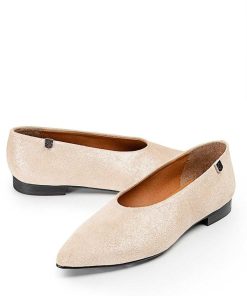 Mujer POPA BRAND Bailarinas | Bailarina Anabel Boreal Beige