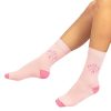 Mujer POPA BRAND Textil | Calcetines Janet Liso Rosa