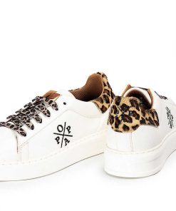 Mujer POPA BRAND Sneakers | Zapatilla Vicort Animal Cuero