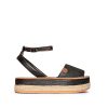 Mujer POPA BRAND Straps | Accesorio Strap Piel Negro