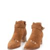 Mujer POPA BRAND Botines | Botin India Adornos Cuero